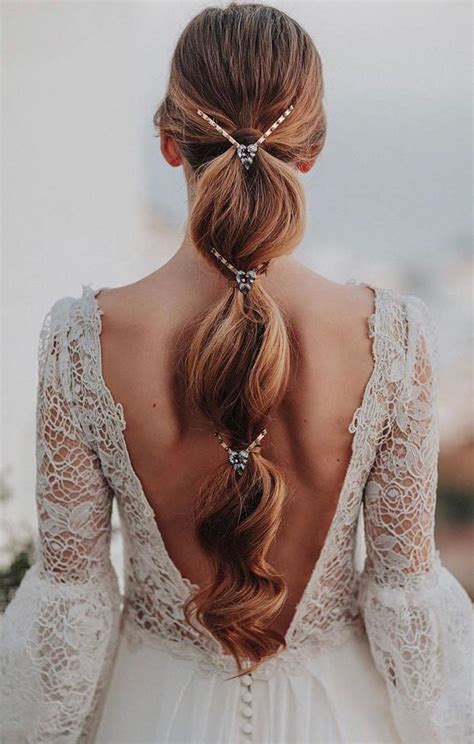 Prettiest Ponytail Updos For Wedding Hairstyles Elegantweddinginvites Com Blog Hair