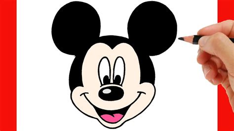 Comment Dessiner Mickey Mouse Facilement Youtube
