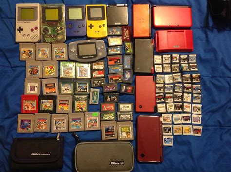 My Growing Nintendo Handheld Collection Gameboy
