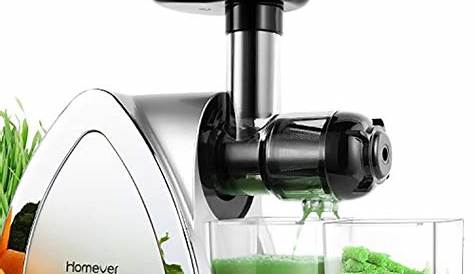 Juicer Machines, Homever Slow Masticating Juicer Extractor Easy to
