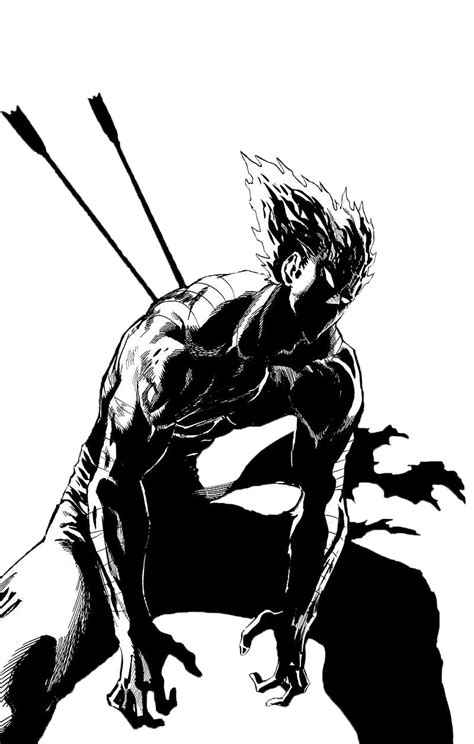 Garou Manga Render By Lxker1x On Deviantart