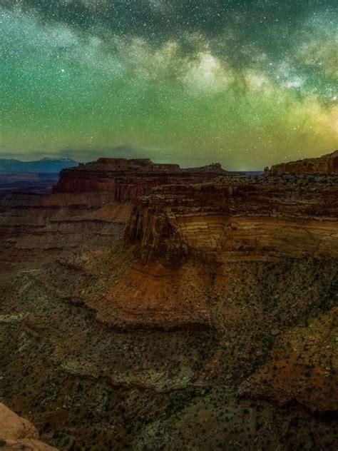 Milky Way Canyonlands Bing Wallpaper Download