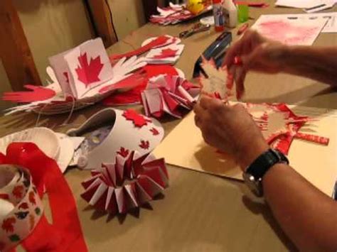 Instant patriotic flag and instant keepsake. Canada Day Arts and Crafts - Nans Crafts Episode 6 - YouTube