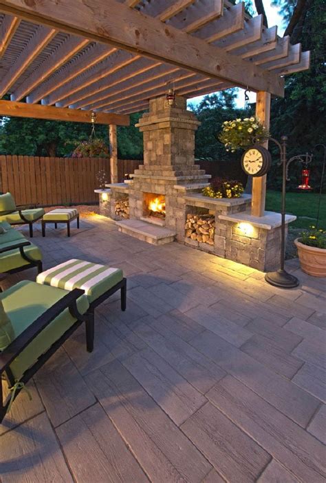 Rootless large portable outdoor fire pit. 35 Amazing Pergola Ideas with Fire Pit 8 | Backyard ...