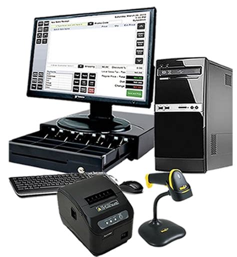 POS Systems: Complete POS System Bundle- with Printer + Cashdrawer+ ...