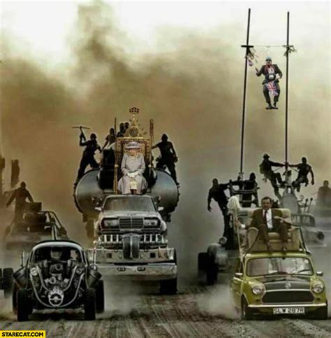 Mad Max Uk Fuel Shortage Photoshopped
