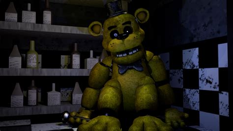 Golden Freddy C4d Fnaf 1 By Jooj1216 On Deviantart