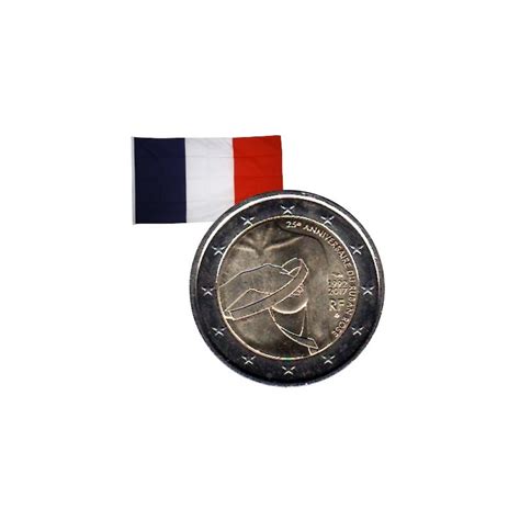 Accueil Monnaies Euro France 2 Euros Commémorative France Ruban Rose 2017