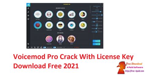 Voicemod Pro License Key V2132 With Crack And Download