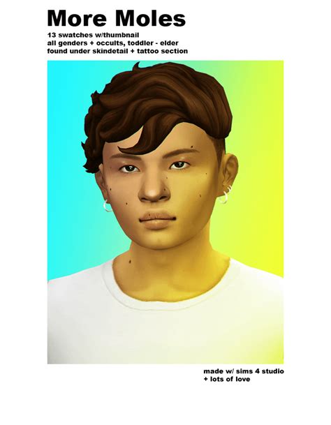 The Sims 4 I Made More Moles Best Sims Mods