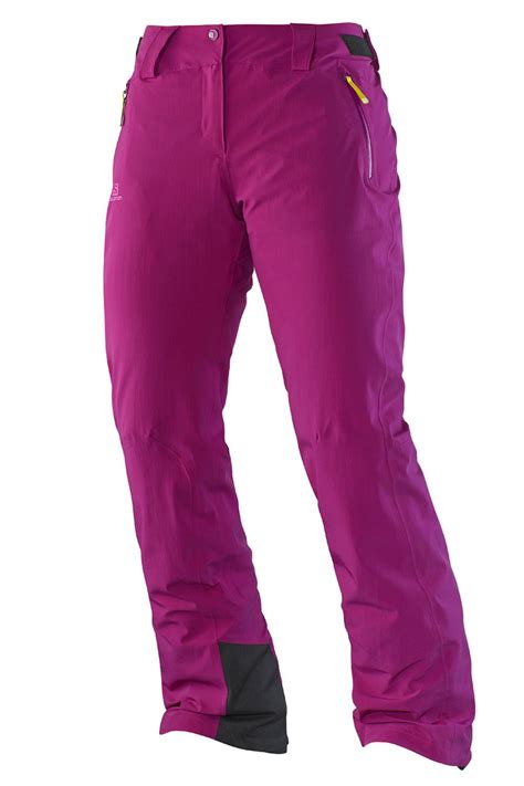 Salomon Womens Iceglory Pant Ski Women Skiing Outfit Pants For Women