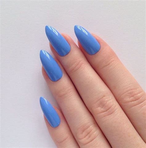 41 Acrylic Stiletto Nails Blue Pics Acrylic Nail Colour