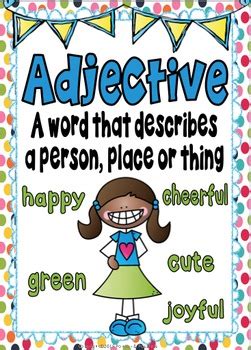 Or do you mean 'are there any words which can be used as a noun, an adjective and a verb?' ? Grammar Posters: Noun & Verb & Adjective & Adverb by ...
