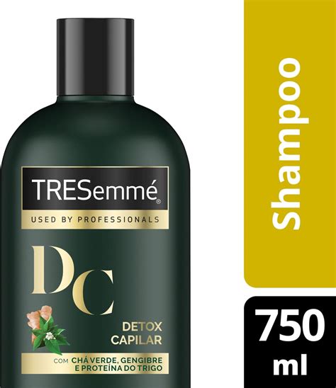 Shampoo Tresemmé Detox Capilar 750ml Loja All Things Hair