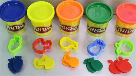 Learn Colours With Play Doh Molds Fun Toys Play Doh For Children Kids