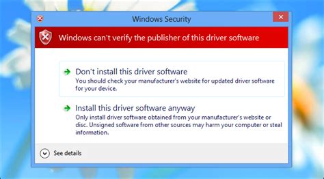 How Can I Install Hardware With Unsigned Drivers In Windows 8