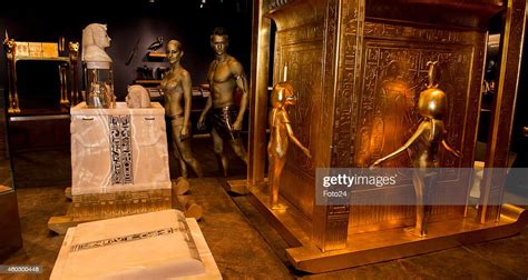 A Replica Of The Art Effect From The Tutankhamun Tomb At The News