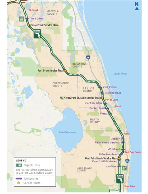 The Ultimate Guide To Understanding The Map Of Florida Turnpike World