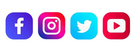 Instagram Twitter And Facebook Logo