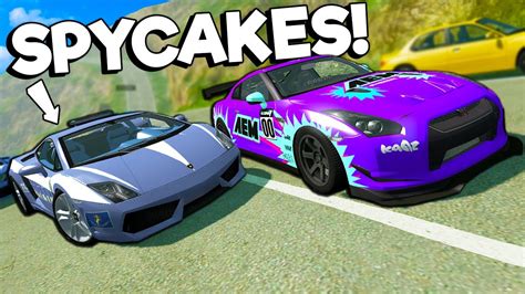 Spycakes And I Became Lamborghini Police Beamng Multiplayer Mod