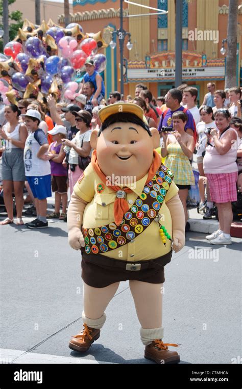 Russell From Up In The Disney Pixar Countdown To Fun Parade In Walt