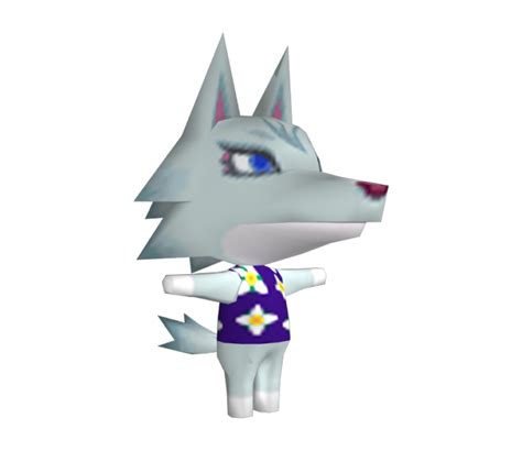 Wii - Animal Crossing: City Folk - Wolves - The Models Resource