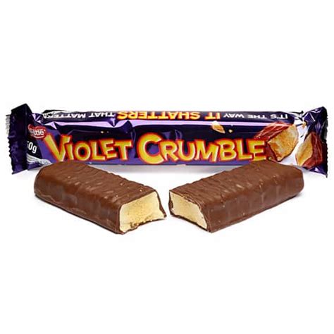 Violet Crumble Australian 42x50g Pacific Candy Wholesale