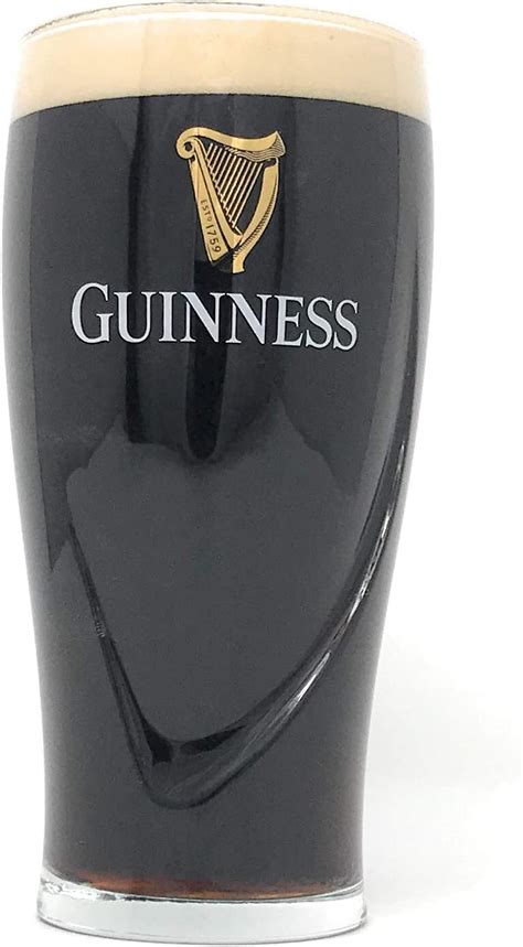 Guinness Beer Glass 440ml Capacity Full To Brim From Uk