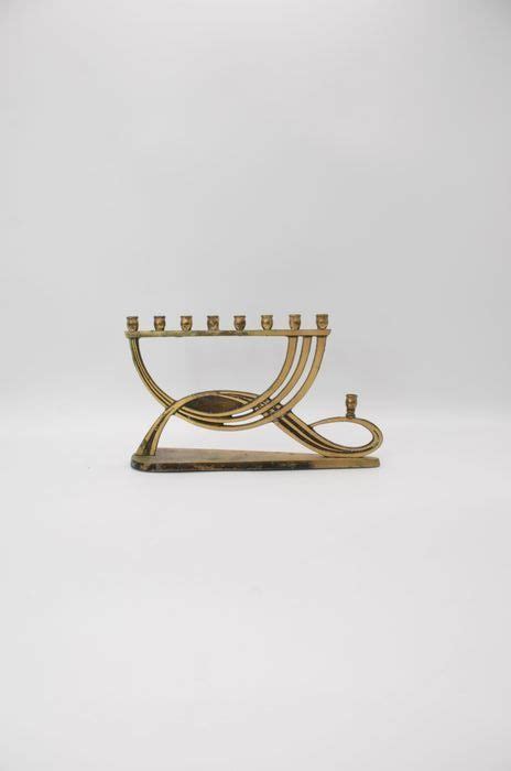 hanukkah menorah bronze catawiki