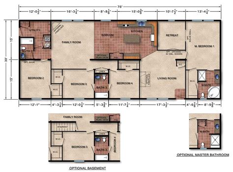 Michigan Modular Home Floor Plan 104 Good Layout Modular Home Dealers