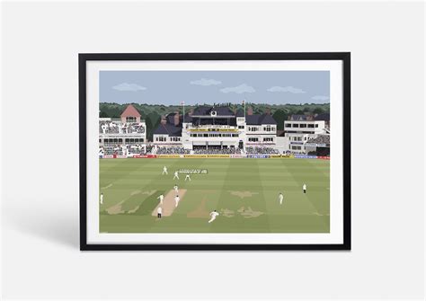 Trent Bridge Cricket Ground Nottingham Print - Etsy UK