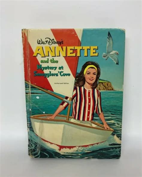 Vintage Walt Disneys Annette And The Mystery At Smuglers Cove 1963