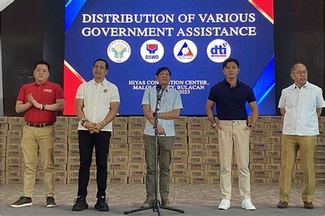 dswd chief assures pbbm of continuous supply of relief goods cash aid in flood hit bulacan