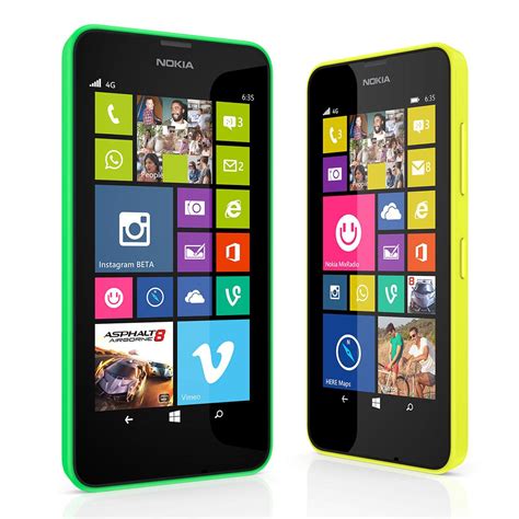 Nokia Lumia 635 Características