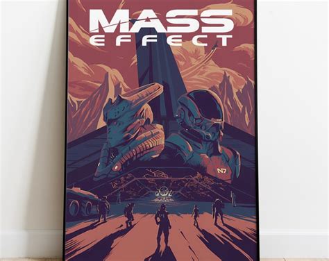 Mass Effect Garrus Vakarian Art Print 8x10 Inch Limited Edition Etsy
