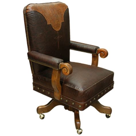 Choose from a wide variety of executive leather desk chairs to compliment leather hide covered desks. Mission Office Chair | Jorge Kurczyn Western Furniture ...