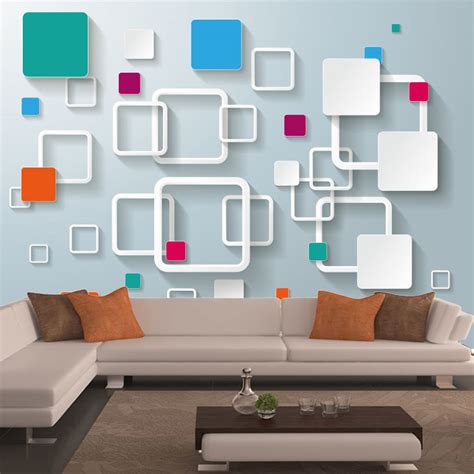 Custom Large Tv Background Wallpaper Wall Paper Bedroom