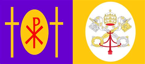 Flag Of The Papal Territories By Wolfmoon25 On Deviantart