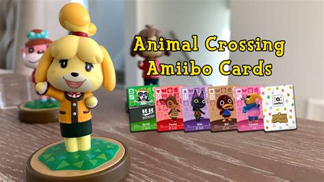 23pc zelda botw amiibo nfc pvc tag cards for ns switch wii u, with ssb young link and card wallet. Animal Crossing Amiibo Cards - YouTube