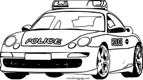 The police car is the main coordinator of law and order during various incidents related to the transportation or temporary detention of suspects, the resolution of situations in a traffic accident, the pursuit of a criminal or participation in get to know the main types of police cars in coloring pages. Porsche Police Car Coloring Page