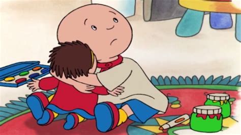 Funny Animated Cartoons For Kids Caillou Loves His Toys Official