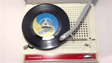 Panasonic Portable Record Player Model Sg 334 Youtube