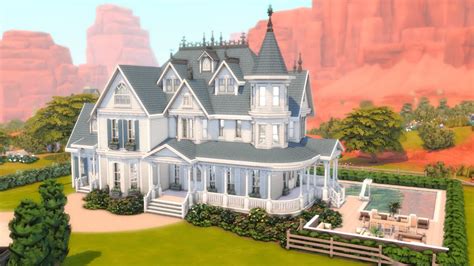 Strangerville Mansion Sims 4 Speedbuild No CC YouTube