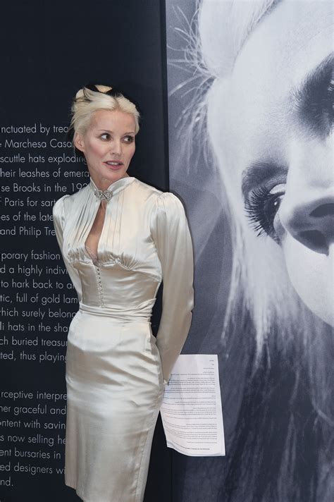 Daphne Guinness Unveiling The Exhibition Of Her Collection At Christie