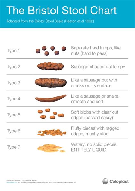 Stool Color Chart Effy Moom Types Of Poop What Doctors Need You To