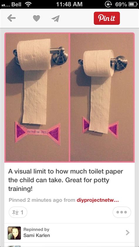 Great Way To Teach Your Child How Much Toilet Paper To Use