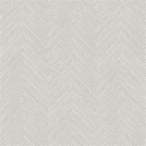 Brewster Home Fashions Caladesi Faux Linen Light Grey Wallpaper
