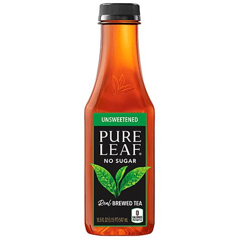 Pure Leaf Pure Leaf Real Brewed Tea Unsweetened Black Tea 185 Fl Oz 18