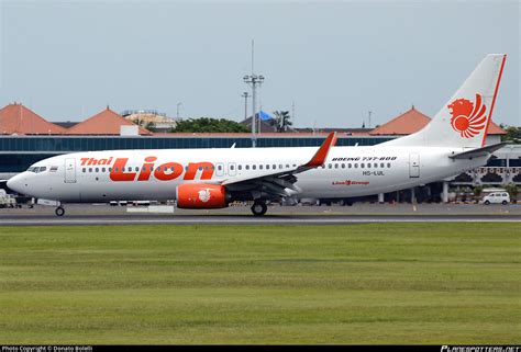 Hs Lul Thai Lion Air Boeing 737 8gpwl Photo By Donato Bolelli Id