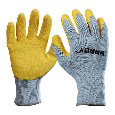 Latex Dipped Work Gloves Medium Dedicated To The Smallest Of Skiffs